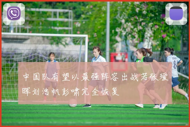 中国队有望以最强阵容出战若张瑷晖刘浩帆彭啸完全恢复